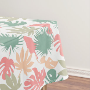 Mantel Retro, tropical, hojas