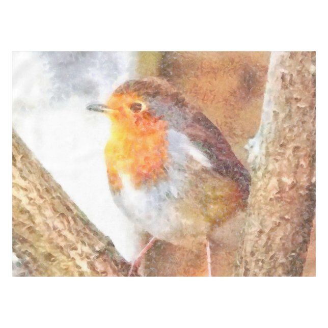 Mantel Robin artístico Redmamé Perdido (Frente (Horizontal))