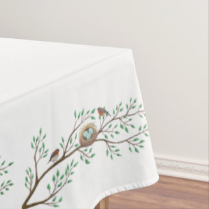 Mantel Robin Birds Nest Eggs Spring Baby Shower
