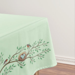 Mantel Robin Birds Nest Eggs Spring Baby Shower