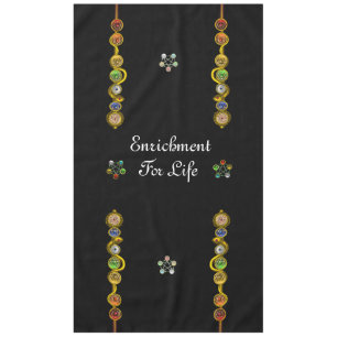 MANTEL ROD ASCLEPIUS 7 CHAKRAS, YOGA, TABLA DE ENERGÍA E