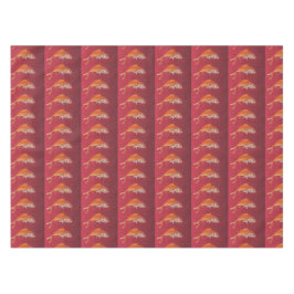 mantel rojo de los pescados