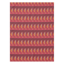 mantel rojo de los pescados