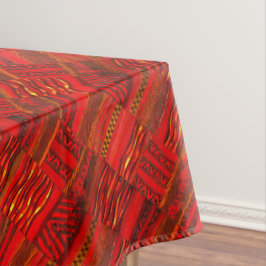 Mantel Rojo verdadero de Kente