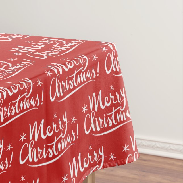 Mantel rojo y blanco del modelo de las Felices (In Situ)