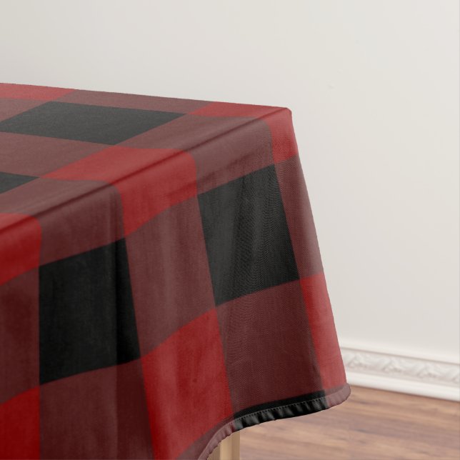 Mantel Rojo y negro atemporal (In Situ)