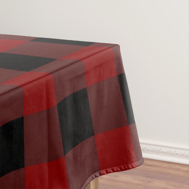 Mantel Rojo y negro atemporal (In Situ)