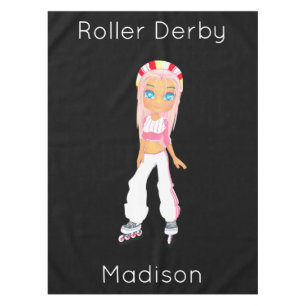 Mantel Roller Derby Tablecloth