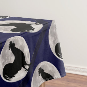 Mantel Rooster a la luz de la luna