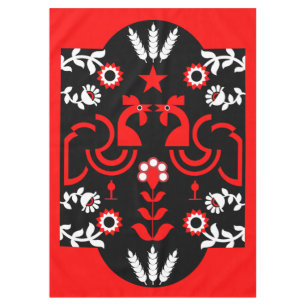 Mantel Rooster Cockerel Nórdico Escandinavo Folk Art Ta