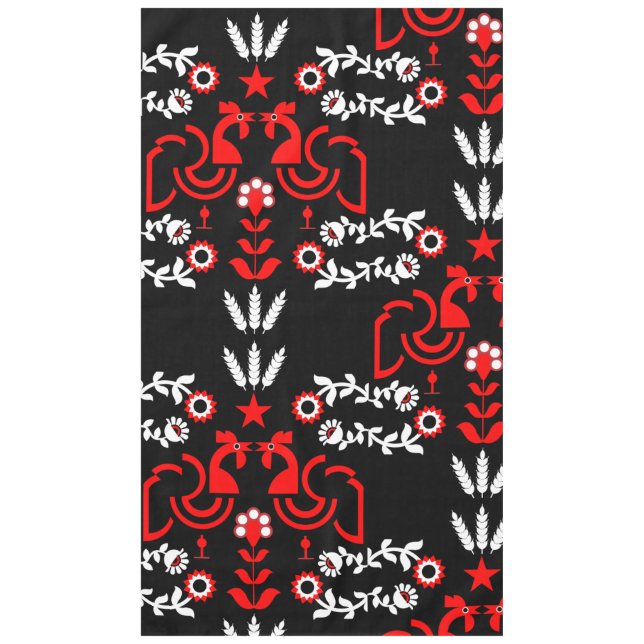 Mantel Rooster Cockerel Scandinavian Folk Art (Anverso)