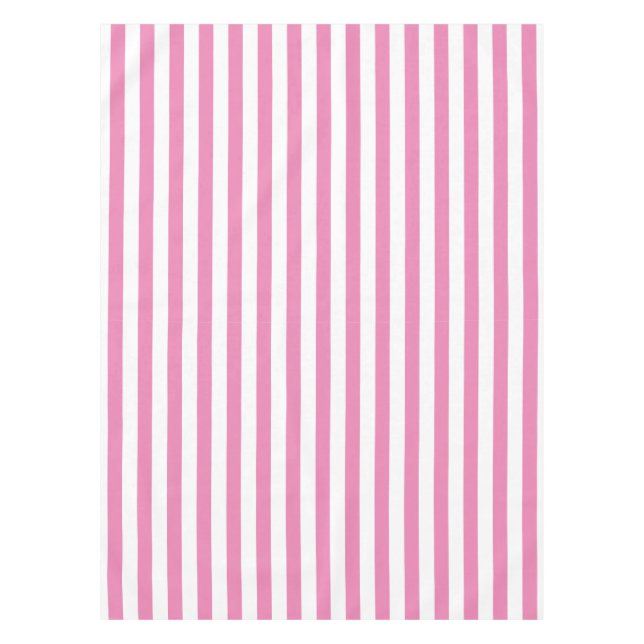 Mantel Ropa blanca y rosa simple (Anverso)