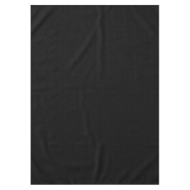 Mantel Ropa clásica de mesa negra