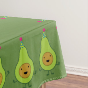 Mantel Ropa de mesa de aguacate lindo primer cumpleaños