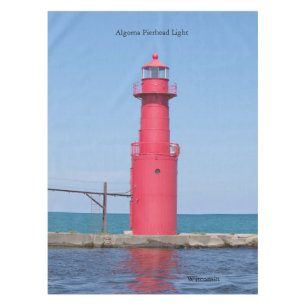 Mantel Ropa de mesa de Algoma Pierhead Light