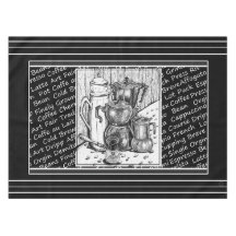 Ropa de mesa de café