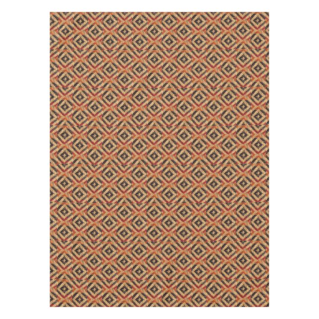 Mantel Ropa de mesa de diamantes de Choctaw (Anverso)