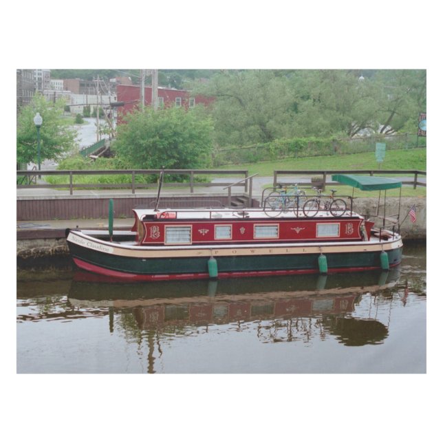 Mantel Ropa de mesa de Erie Canal (Frente (Horizontal))