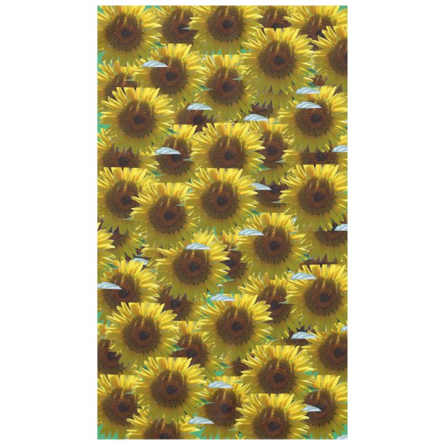 Mantel Ropa de mesa de girasoles (Anverso)