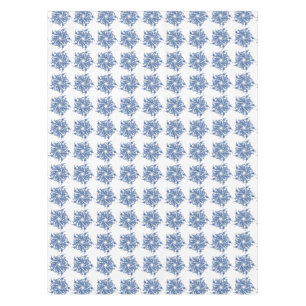 Mantel Ropa de mesa de molinillo azul y blanco