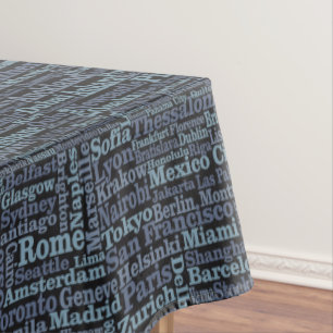 Mantel Ropa de mesa de World Cities
