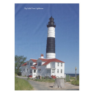 Mantel Ropa de mesa del faro Big Sable Point