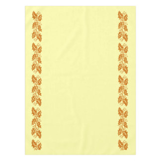 Mantel Ropa de mesa - Hojas de caramelo marrón