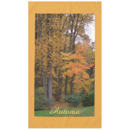 Mantel Ropa de mesa otoño de hojas de otoño