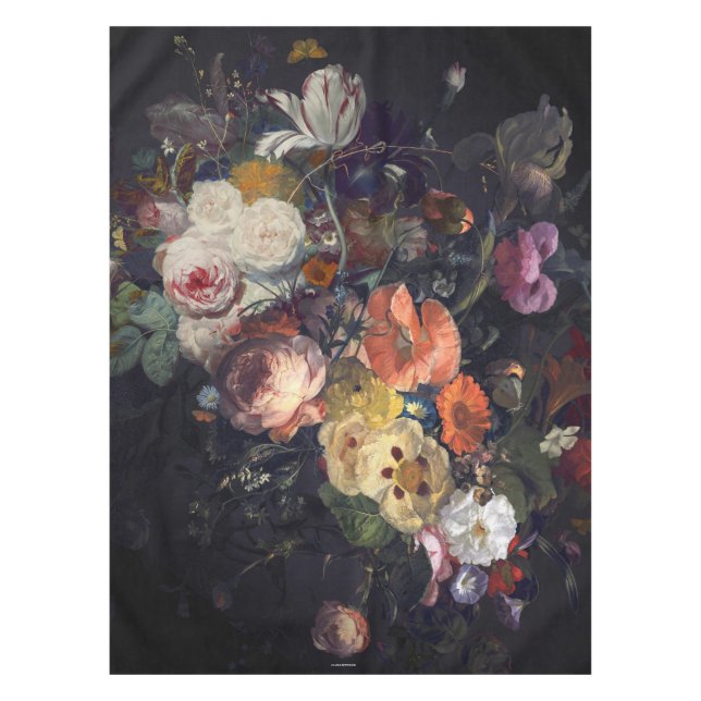 Mantel Ropa de tabla de algodón de vida residual holandes (Anverso)