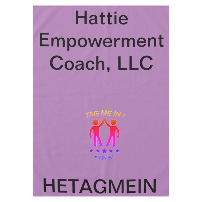 Mantel Ropa de tabla de negocio (Anverso)