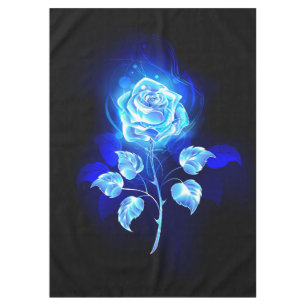 Mantel Rosa azul en llamas