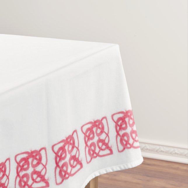 Mantel ROSA CELTIC KNOT 60x84 Tablecloth (In Situ)