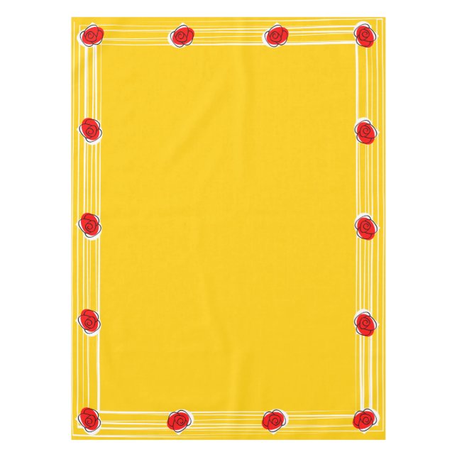 Mantel Rosa español 52 x 70 (Anverso)