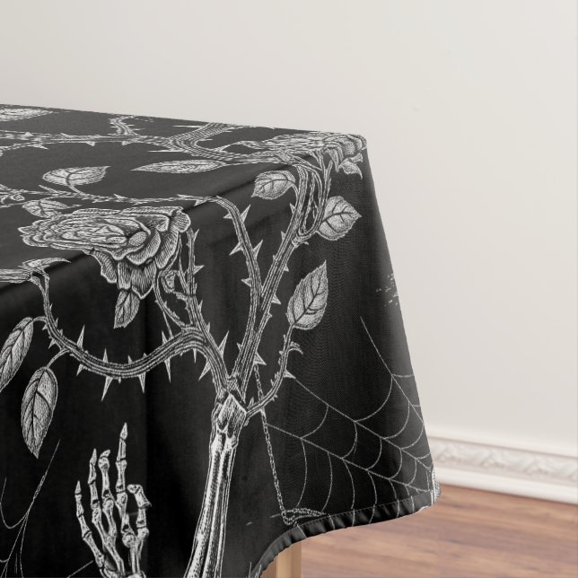 Mantel Rosa gótico y patrón óseo (In Situ)