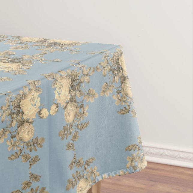 Mantel Rosa hemisférica - Rosa sulfurea amarillo Roses (In Situ)