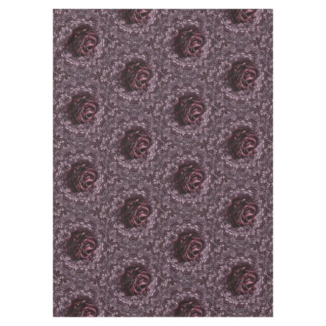 Mantel Rosa Mandala (Anverso)