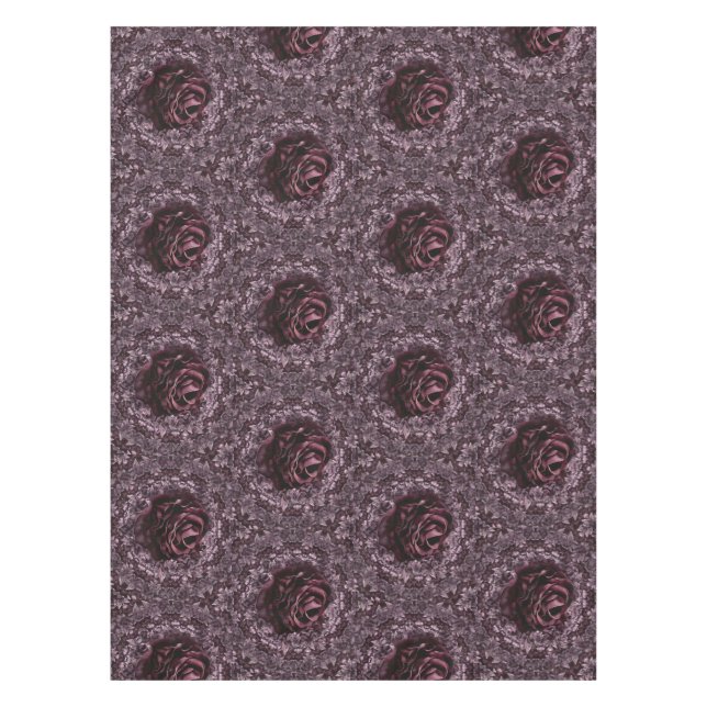 Mantel Rosa Mandala (Anverso)