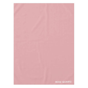 Mantel Rosa Nombre de color rosa de cuarzo