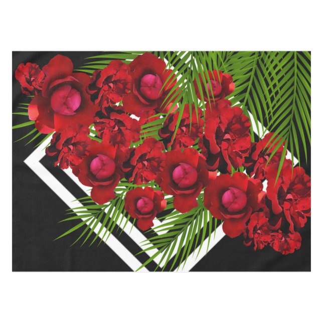 Mantel Rosa Roja (Frente (Horizontal))