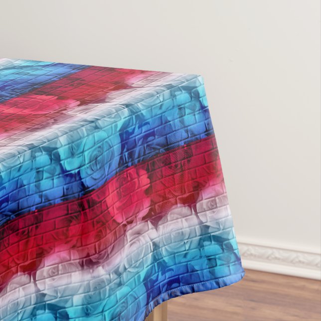 Mantel ROSAS BRICK 11,TABLECLOTH DE ALGODÓN RWB-52x70 (In Situ)