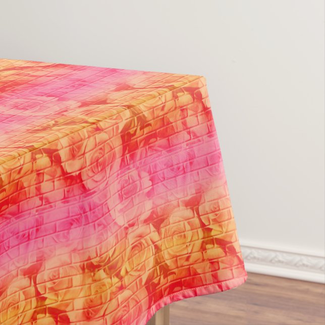 MANTEL ROSAS DE LADRILLO 17,LEMO DE ROSA... - TABLECLOTH  (In Situ)