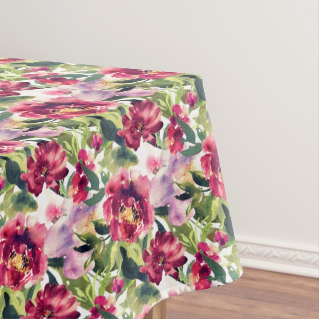 Mantel Rosas de primavera ruidosos de grano (In Situ)