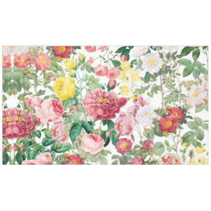 Mantel Rosas florales Vintage Spring Garden