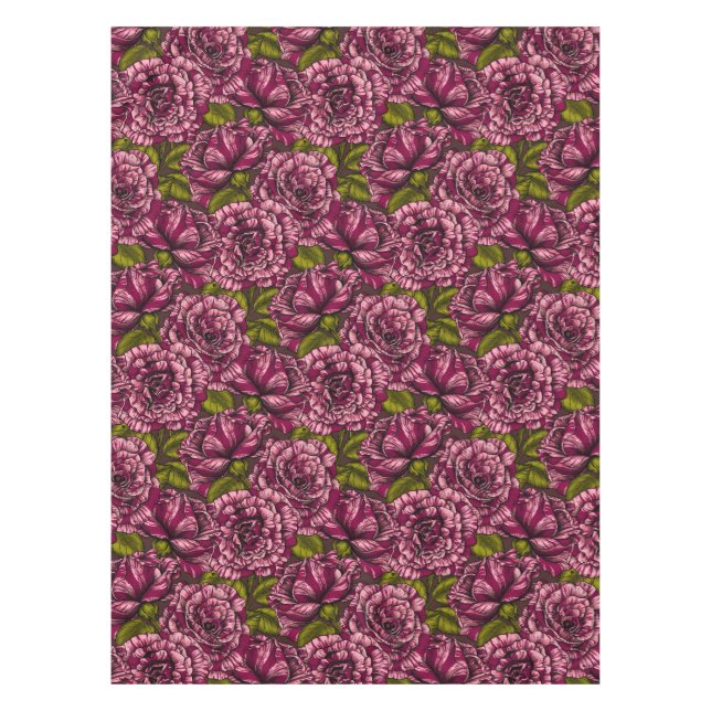 Mantel Rosas para ti (Anverso)