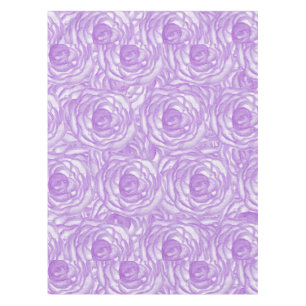 Mantel Rosas pintados a mano de la acuarela de la lavanda