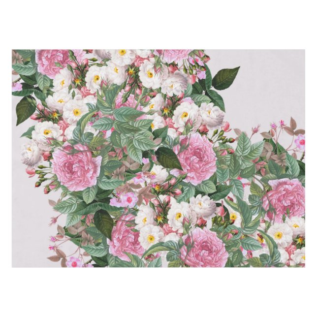 Mantel rosas Vintage (Frente (Horizontal))
