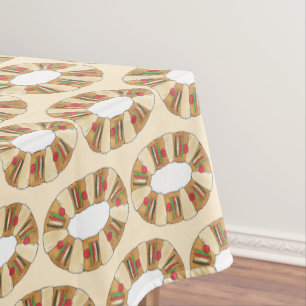 Mantel Rosca de Reyes Pan Mexicano de Tres Reyes