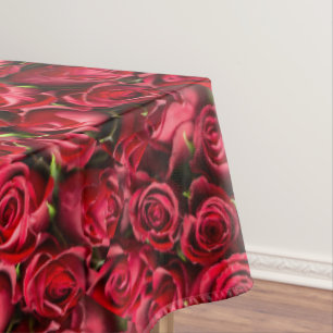 Mantel Roses rojos