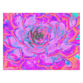 Mantel Rosette de sedum con sabor morado y magenta