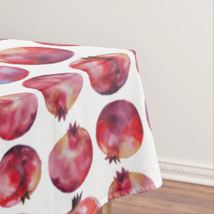 Mantel Rosh Hashanah Pomegrana Decoración de Caída Jud